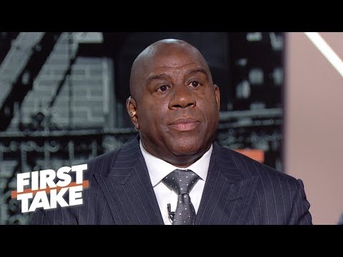 Magic Johnson says Lakers GM was ‘backstabbing,' Luke Walton firing was the final straw | First Take