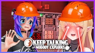 【KEEP TALKING AND NOBODY EXPLODES】Collab with @ProjektMelody!!!【NIJISANJI EN | Pomu Rainpuff】