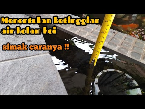 Video: Bagaimana cara menentukan ketinggian air?