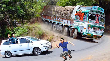 शरबी घाट रोड ट्रक ड्राइवर Sharabi Ghat Road Truck Driver Hindi Comedy Video