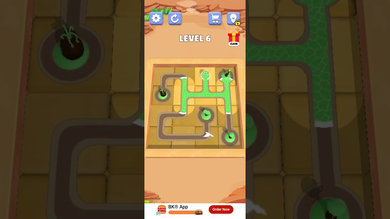 Water Connect Puzzle level #6