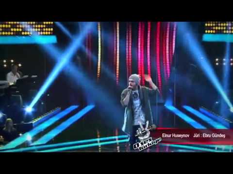 O Ses Turkiye - Elnur Huseynov's Performance (AMAZING!)