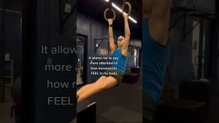 Deaf Blind Athlete Low Beat Ring Swings