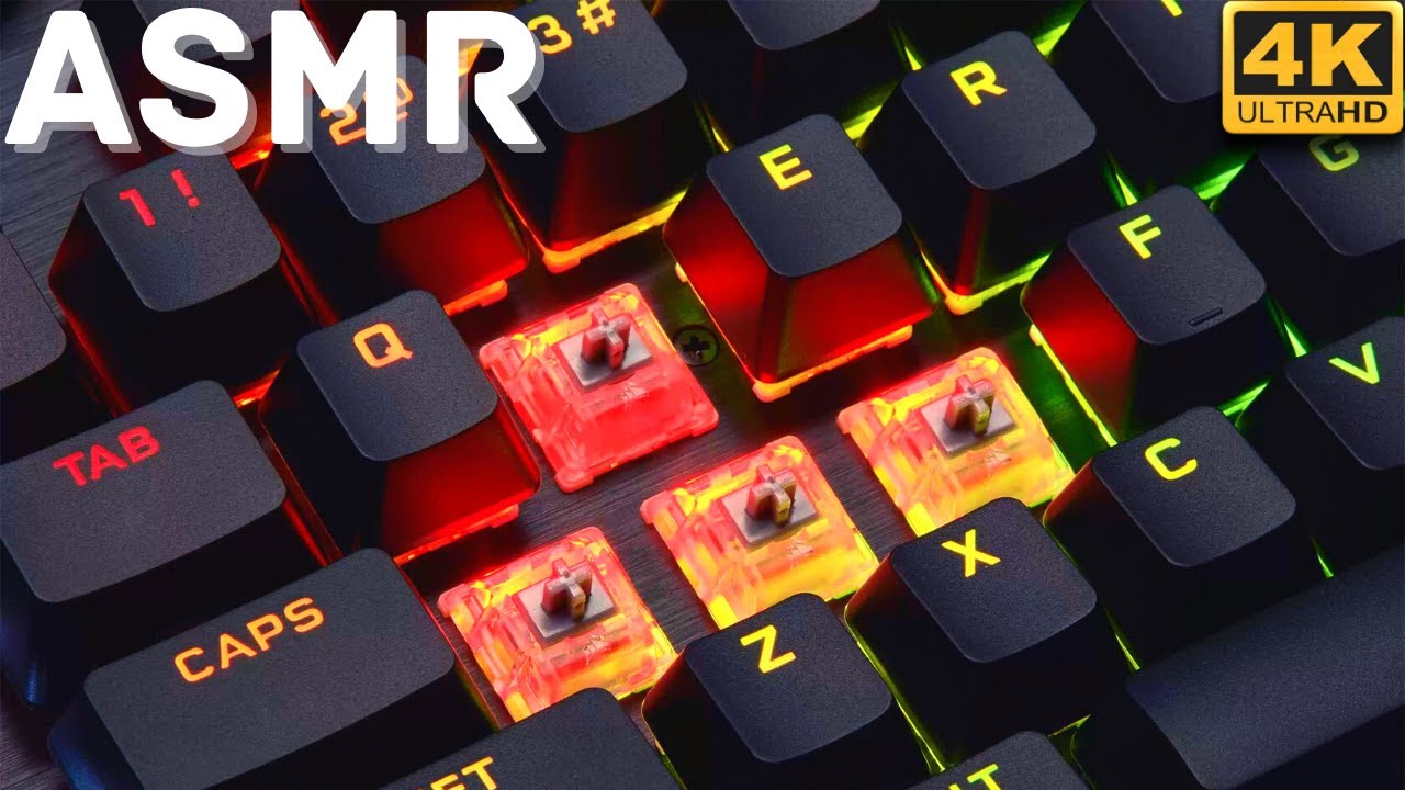 ASMR UNBOX - CORSAIR K100 RGB OPTICAL MECHANICAL GAMING KEYBOARD - YouTube