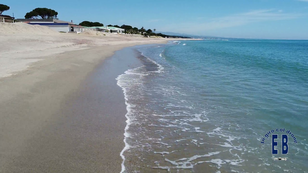 Girovolando Squillace lido e Copanello, (CZ), Calabria, Italia, Vista Drone