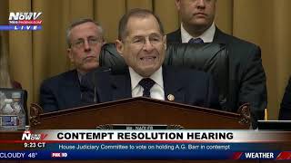 House Judiciary Committee Considers Contempt Resolution Against Attorney General - Part 1