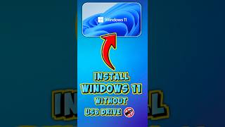 🧠 Without Pendrive Windows 11 Install Panlaam! 😱 | Easy Trick 2025🔥
