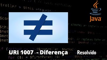 Diferença (URI 1007) - Exercício resolvido em Java - Beecrowd