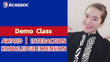 Acadsoc Demo Class: Mastering The Art Of Teaching Online