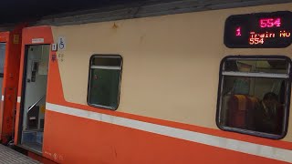 554次莒光號(2-8車無階化)板橋進站+出站