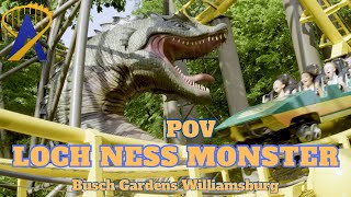 Loch Ness Monster POV Busch Gardens Williamsburg by Attractions Magazine 14,674 views 2 days ago 4 minutes, 58 seconds