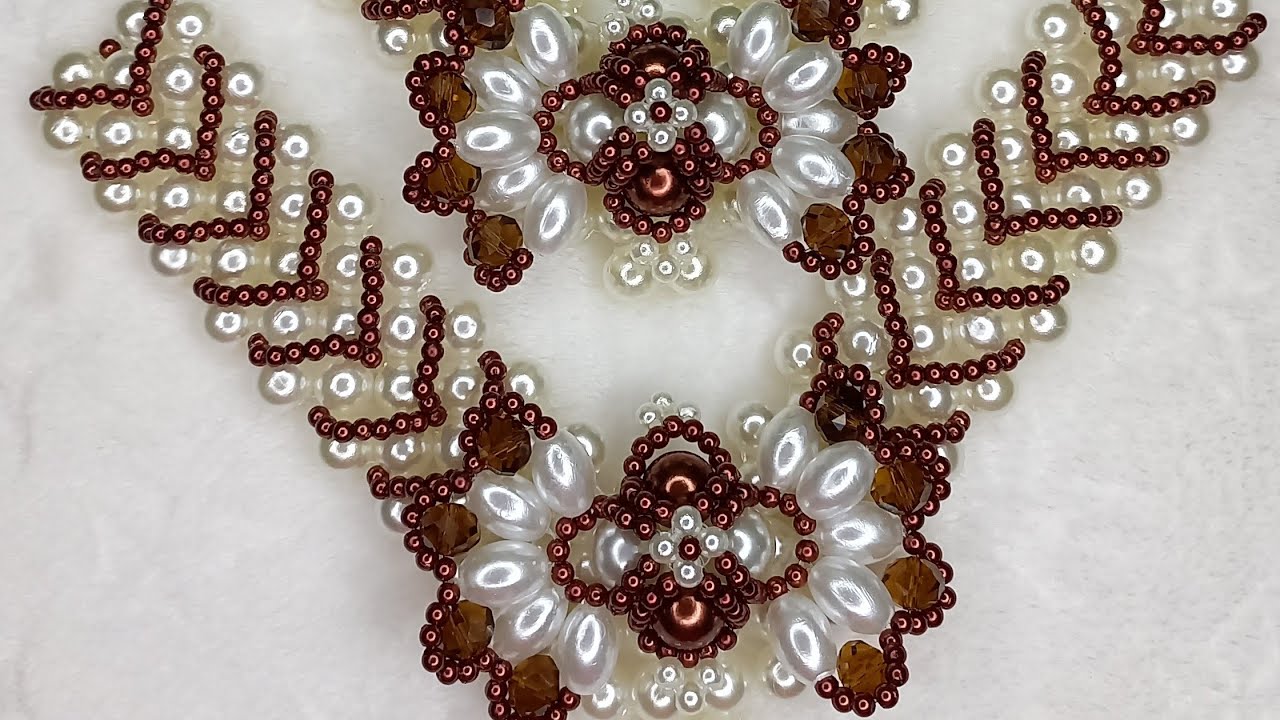 Trama de pérolas com laço Gisele (Josi Oliveira)