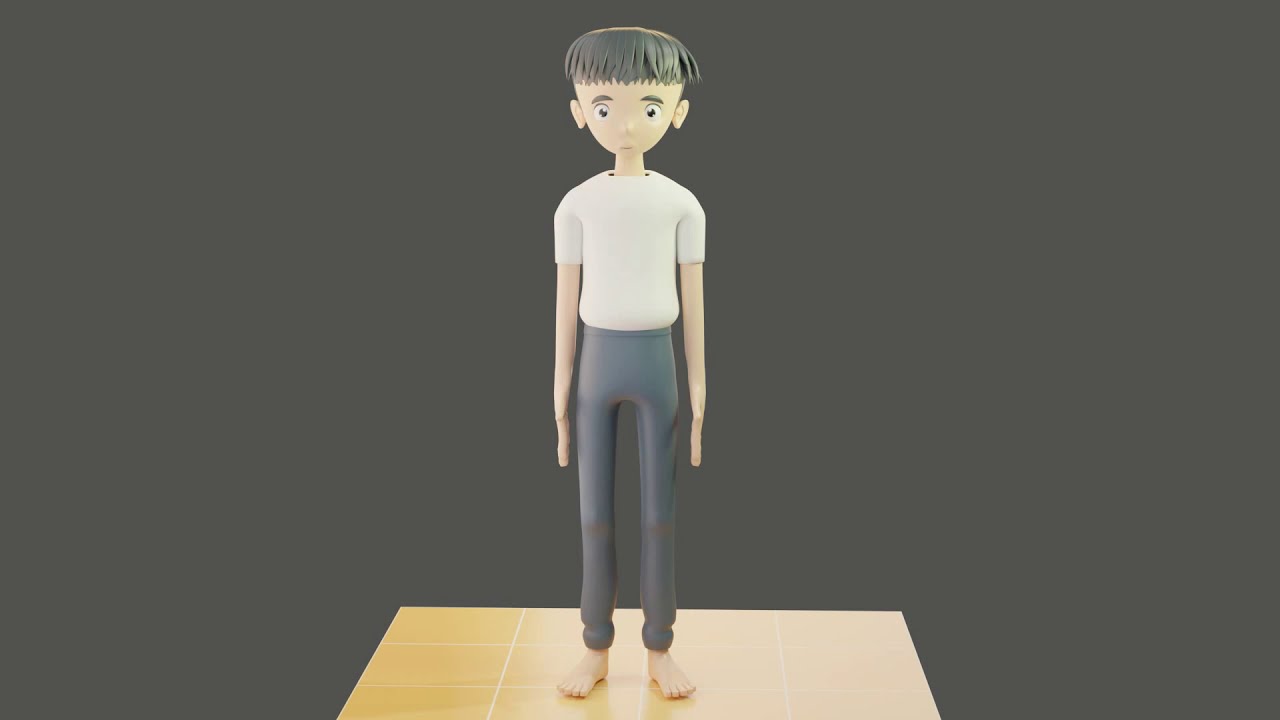 Modeling Anime Character in blender 2.90 Part 2: Modeling