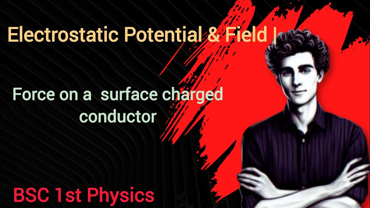 Force on a Surface Charged Conductor | Derivation | BSc 1st Year Physics