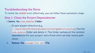 Resolving the ENOENT: no such file or directory Error in React-Native Apps