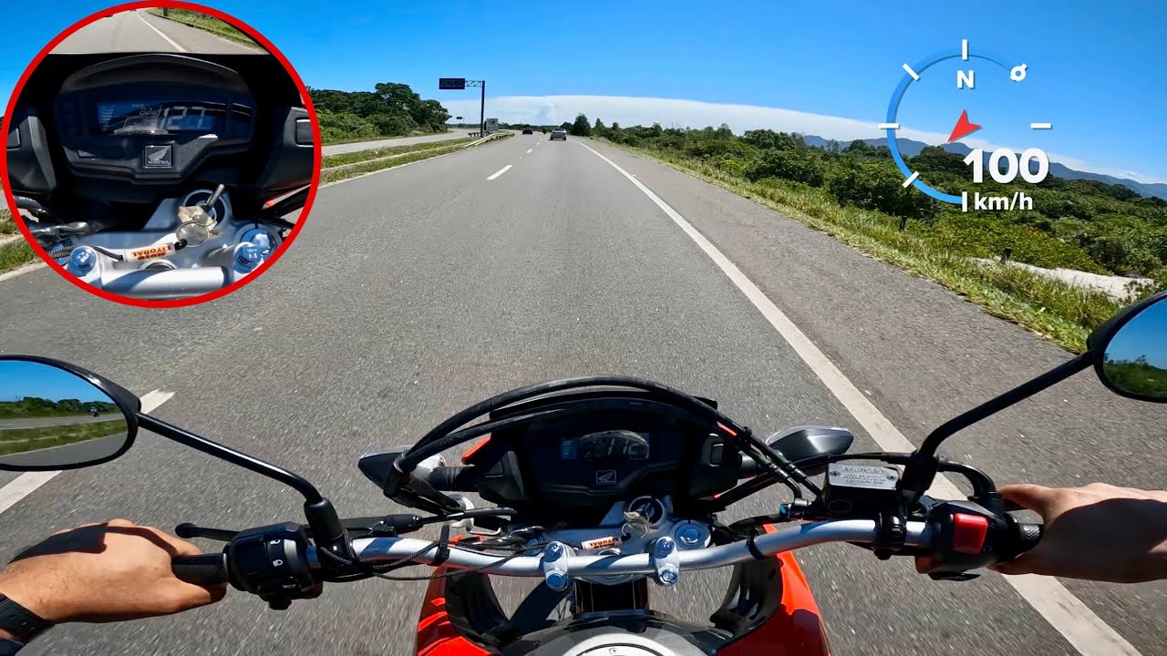 MEU TOP SPEED HONDA BROS 160 2022