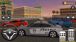 Car Driving Academy 2018 3D New Paint Police Car Pursuit Unlocked Android Gameplay screenshot 1