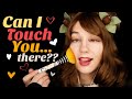 Asmr  can i brush you there  fast tingles overly repeating face brushing vocal changes