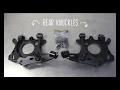 GKTech rear drop knuckle install s13 / s14 / s15 / r32 / r33/ r34 / z32