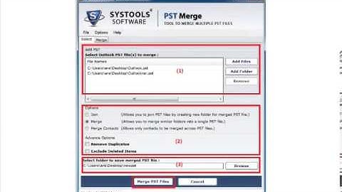 Merge Multiple PST Files into One [Official]