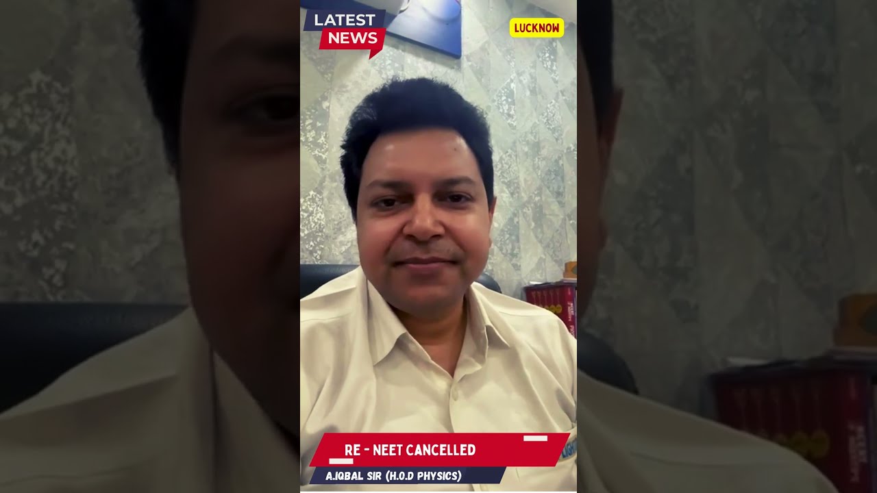 Re - neet cancelled.