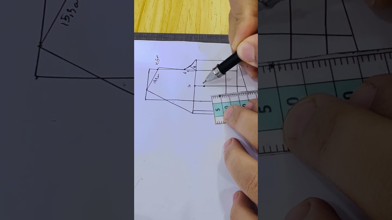 رسم خياطه اليلك قالب الامام فنون تطبيقيه