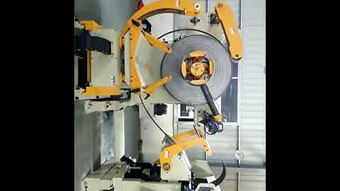 APM press machine+ Uncoiler straightener feeder machine 3 in 1