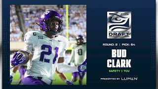 Bud Clark: "I’m Getting To The Ball Every Chance I Get" | Seahawks Draft Conference Call