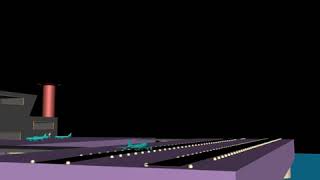 Take Off Scene Boeing 747 || 3ds Max Animation
