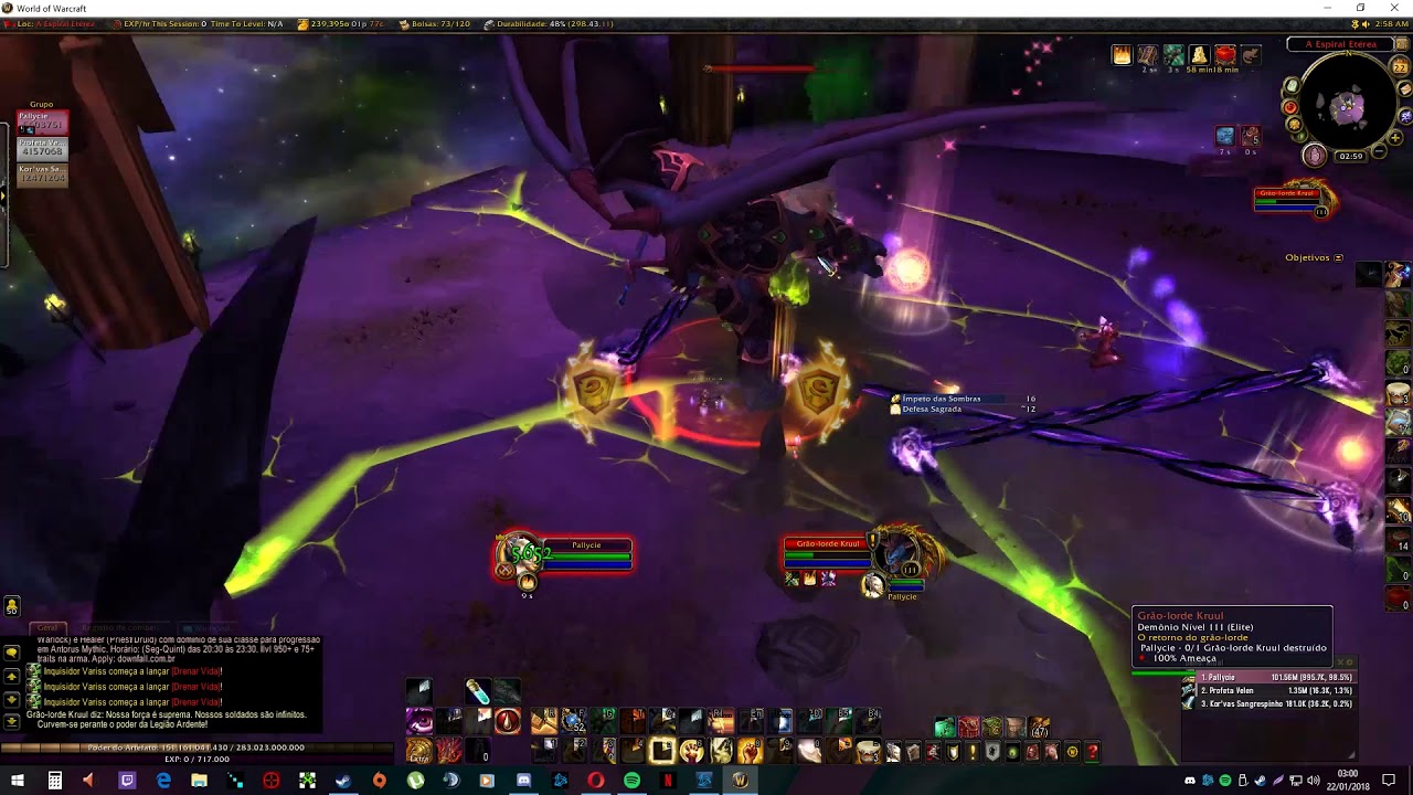 Overgeared Paladin Protection vs General Krull (Mage tower tank challenge)