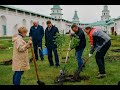 Сад ГлавУпДК появился в Новоиерусалимском монастыре