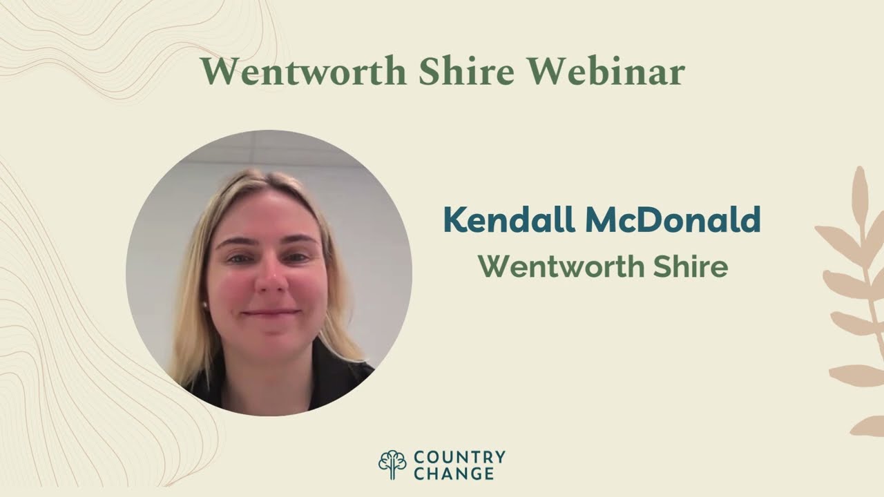 Wentworth Shire isn't short on opportunity... it's bursting with it!