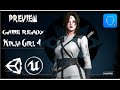 PREVIEW GAME READY 3D Character Ninja Girl 4