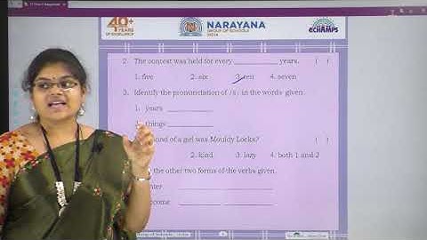 11TH SEP TS CLASS V ENGLISH AMAZING ASSIGNMENT 3 KEY