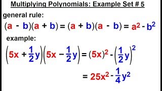 Algebra - Ch. 5: Polynomials (23 of 31)  Multiplying Polynomials: Example Set #5