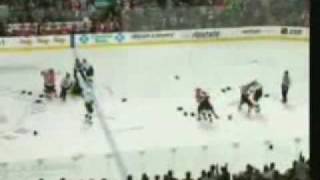 Flyers and Senators Hockey Brawl