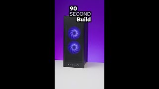 A Whole PC Build Stuffed Into 82 Seconds