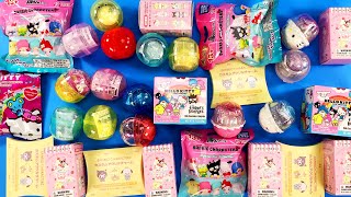 ASMR HELLO KITTY TOYS SURPRISE UNBOXING | HUGE Sanrio Mystery Blind Boxes mini toys