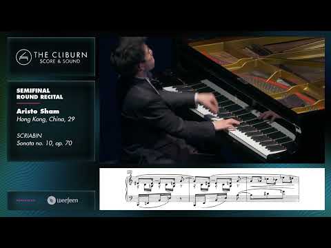 Aristo Sham: Scriabin Sonata No. 10, Op. 70 – Cliburn Score & Sound