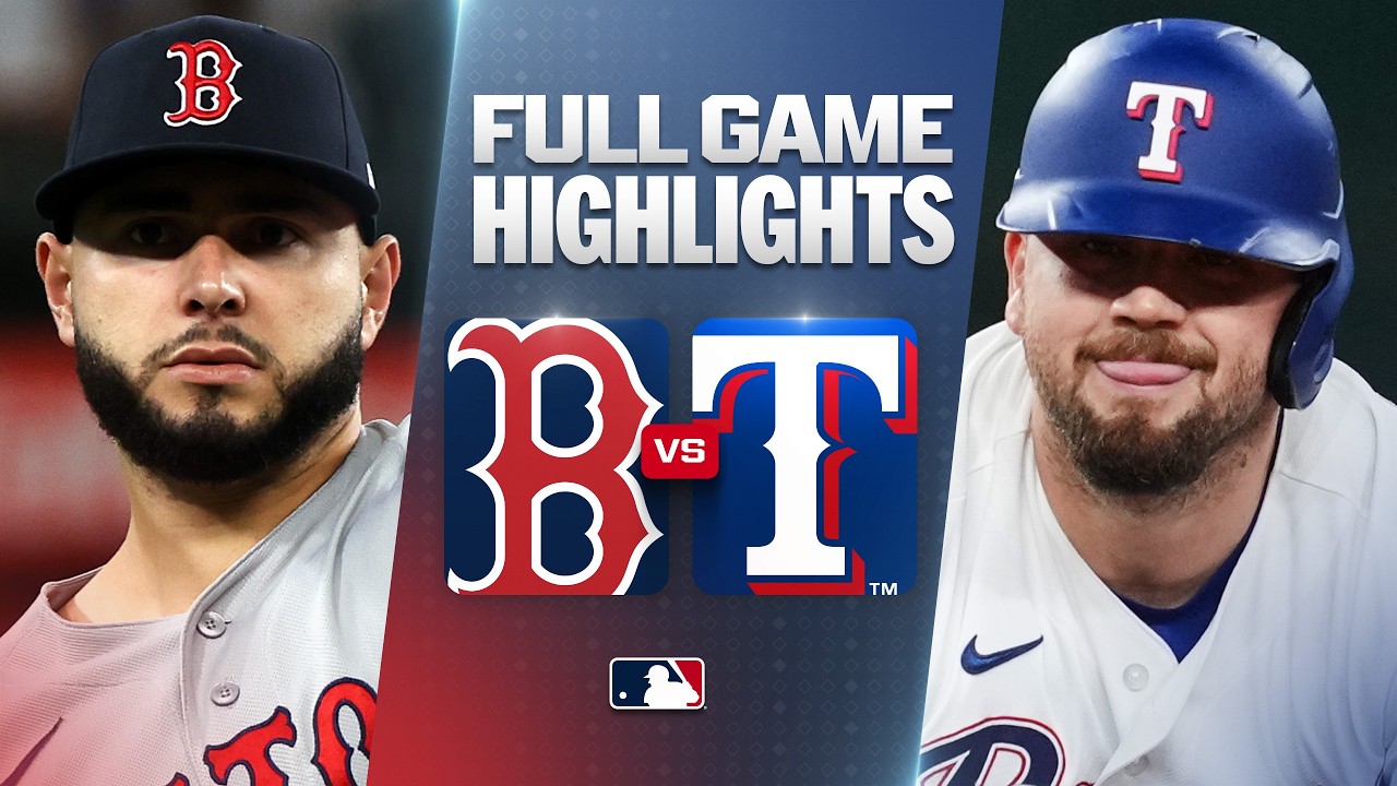 [MLB] 보스턴 레드삭스 3 : 7 텍사스 레인저스 경기 결과·하이라이트