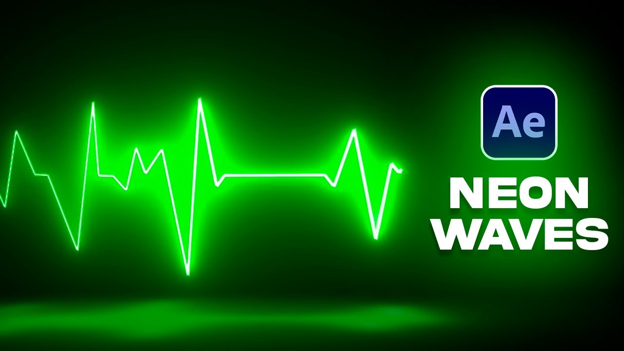 Make Neon Glow Line in After Effects with Saber (Free Plugin) - YouTube