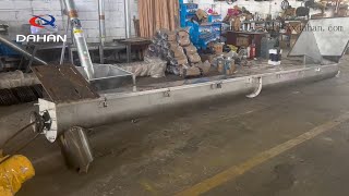 Stainless Steel Shaftless Screw Conveyor