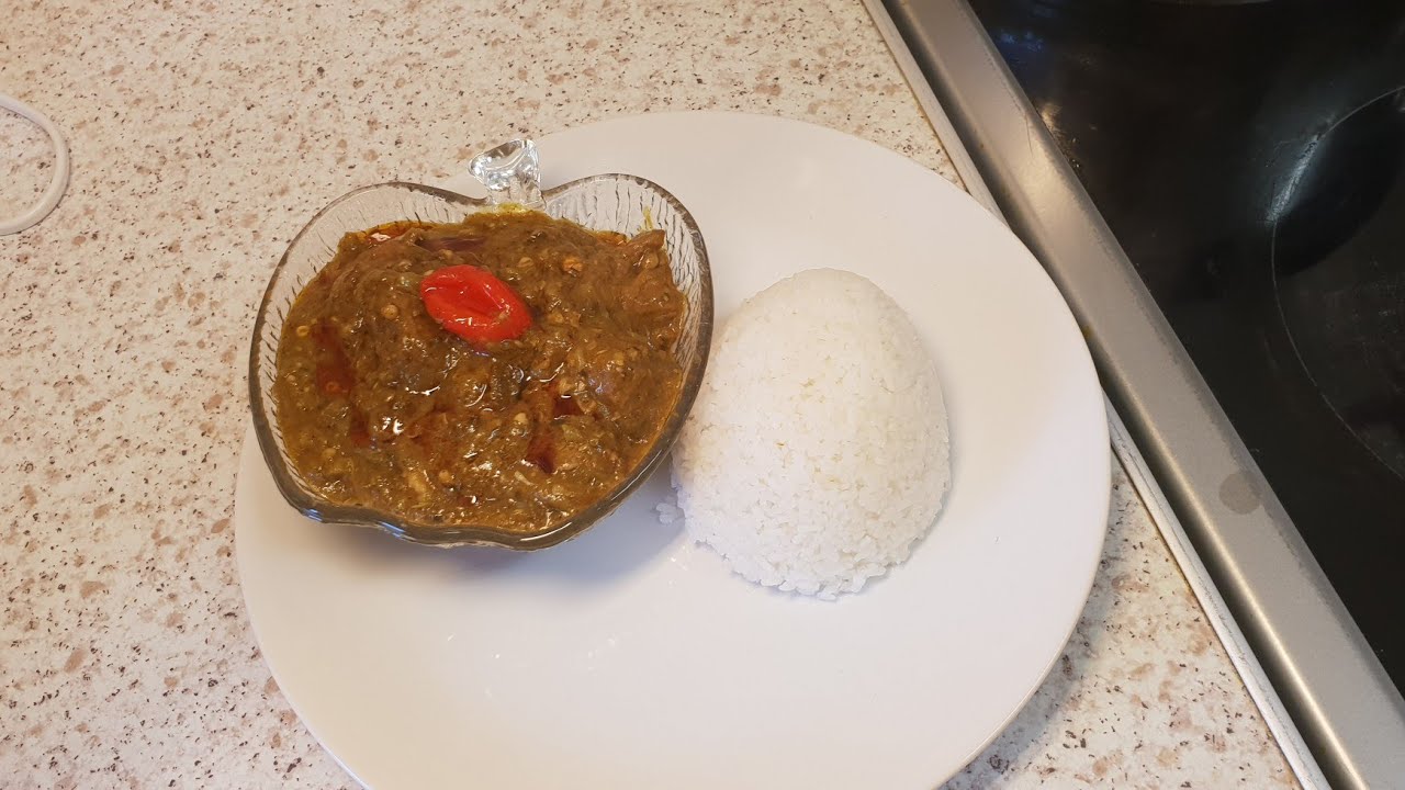 superkanja Gambia (okra soup) YouTube