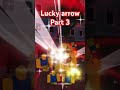 Using Lucky arrow in YBA Part 3 #roblox #yba #jjba #robloxedits #bloxfruits #luckyarrow #ybaupdate
