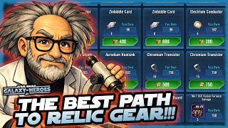 Everybody Needs Relic Gear  What Is The Best Way To Farm It In Star Wars Galaxy Of Heroes