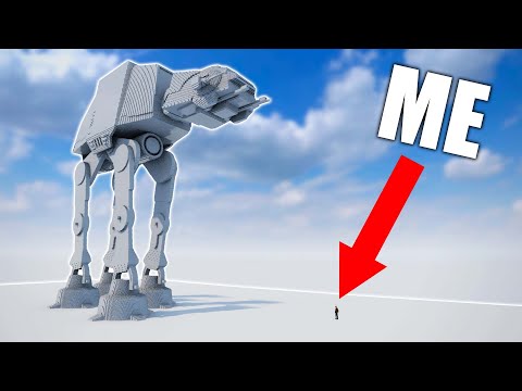 DESTROYING A STAR WARS AT-AT?! (Teardown)