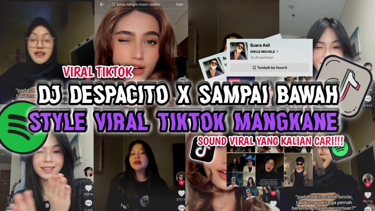 DJ DESPACITO X SAMPAI BAWAH STYLE VIRAL TIKTOK MANGKANE Dj Viral Tiktok Terbaru 2025 Remix dj tiktok