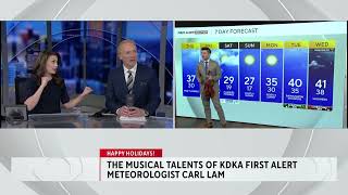 KDKA-TV Meteorologist Carl Lam Plays A Christmas Request