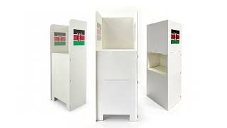 PP Voting Booth Two Ways to Build a Private Polling Station