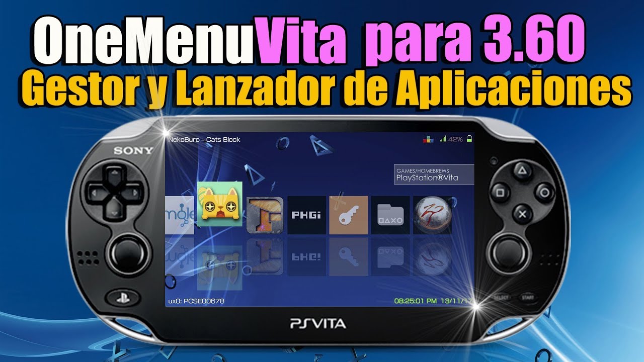 Onemenuvita Psvita Menu App Novedad Solo 3 60 Youtube